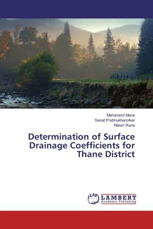 PDF Determination Of Surface Drainage Coefficients For Thane District