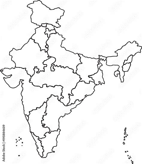 India Map Outline Sketch Get Latest Map Update