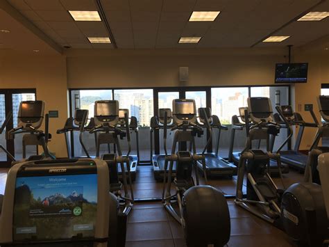 Fitness Center At The Kalia Tower In Hilton Hawaiian Village Hilton