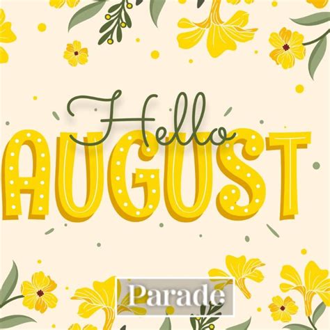 August Holidays And Observances Daily Weekly Monthly Parade Entertainment Recipes