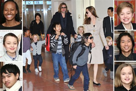 What Brad Pitt And Angelina Jolies Six Children Are Doing Now From