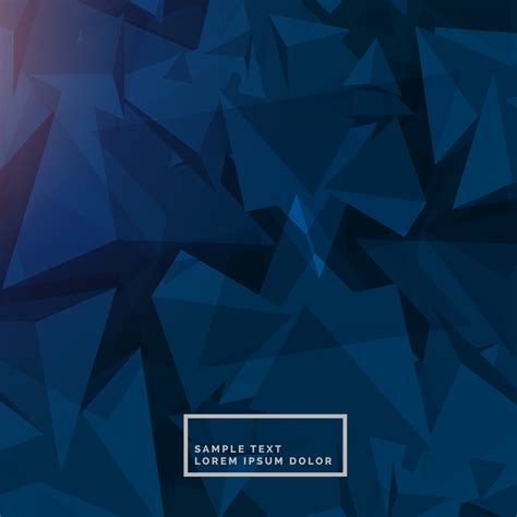 Abstract Blue Background With Polygon Shapes Download Free Vector Art