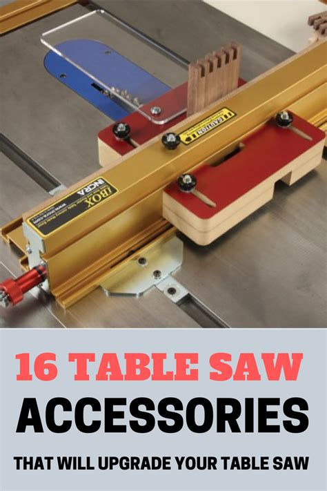 Measure the dimensions of your table saw. 16 Table Saw Accessories To Get The Best Out Of Your Table ...