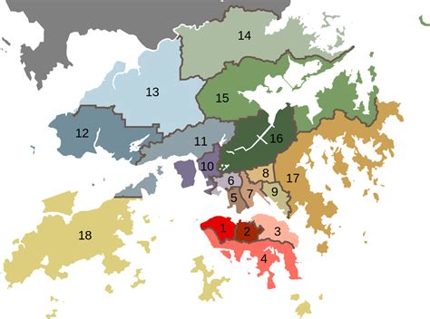 Filemap Of Hong Kong 18 Districts Internationalsvg Wikimedia Commons