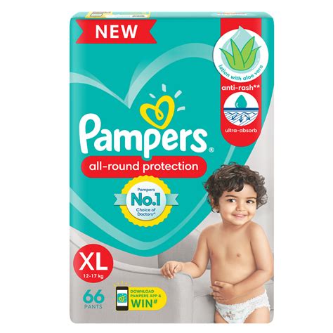 Pampers All Round Protection Diaper Pants Xl 66 Count Price Uses