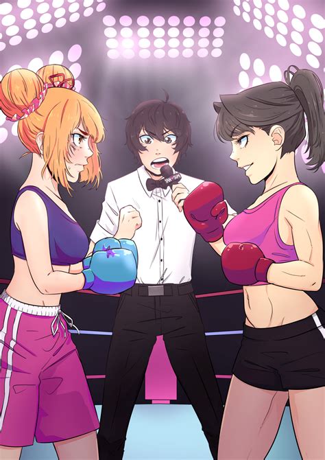 Anime Female Boxing ~ Ghaziyah Fathiya