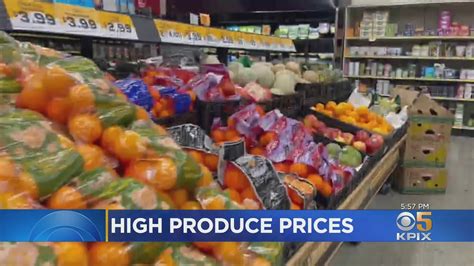 Sharp Increase In Price Of Produce At Bay Area Grocery Stores Youtube