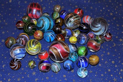 Lutz Marbles Marble Glass Marbles Antique Glass