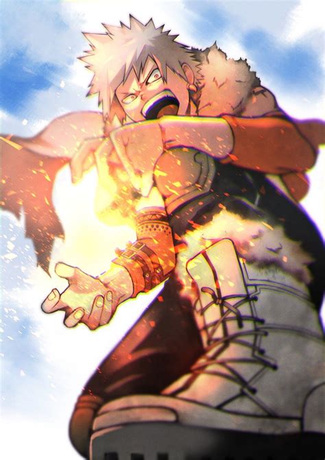 Sophie Bakugou Bakugou Hero Academia Katsuki Fantasy Boku Mha Bnha