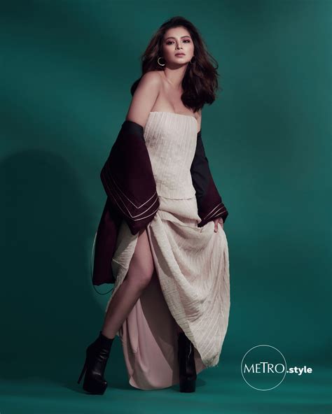 beautiful powerful magnetic behind the scenes of angel locsin s cover shoot for metro style