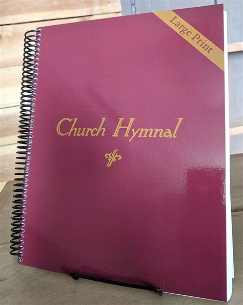 Classic Red Back Hymnal Large Print Pathway Bookstore