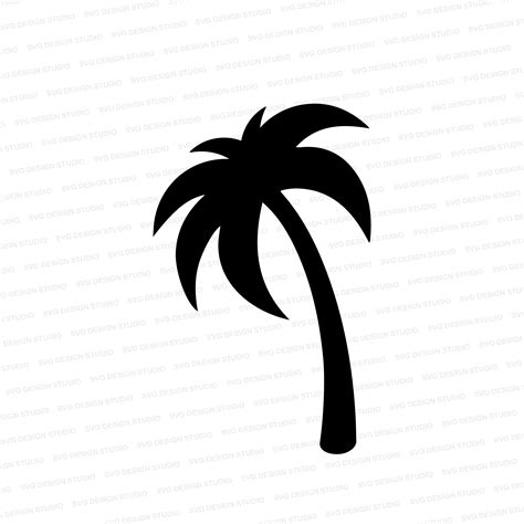 Clip Art Palm Tree Svg Cutfile Palm Tree Vector Palm Tree Bundle For Cricut Svg Art