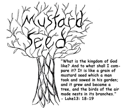 Mustard Seed Theology Coloring Home