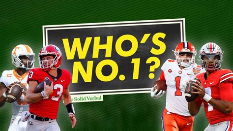 College Football Playoff Rankings Reactions College Football Podcast