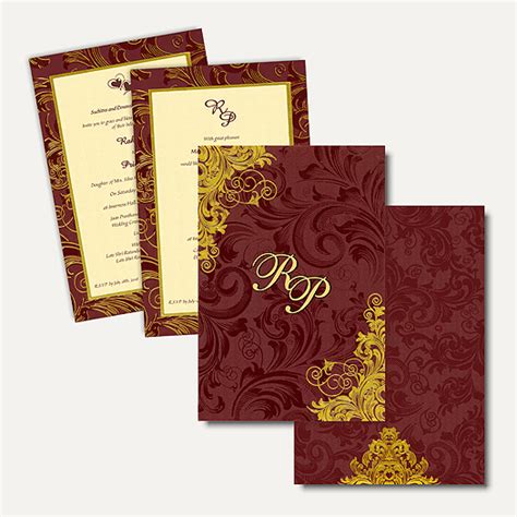 Download, print, or send online. Indian Wedding Invitations & Cards USA