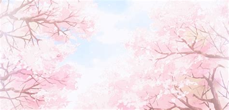 Blossom cherry sakura anime japanese tree desktop wallpapers aesthetic backgrounds chinese japan screensaver screensavers scenery computer spring drawing 1280 reddit. sakura tree gifs | Tumblr