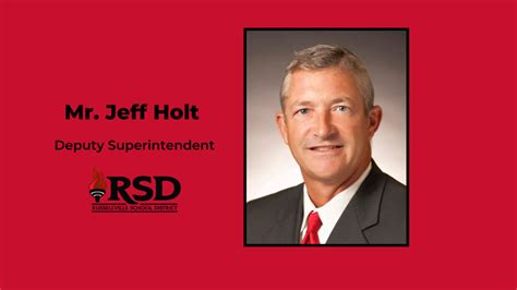 Rsd Names Deputy Superintendent Life In The Valley