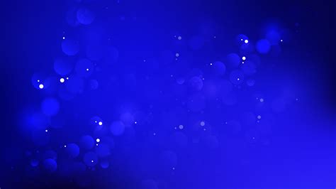 Abstract Royal Blue Blurry Lights Background Vector Illustration