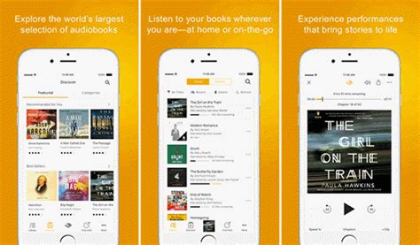 Download the app by audible.com, an amazon company, to listen to books on the go. 10 Free Audiobook Apps for iPhone or iPad 2019
