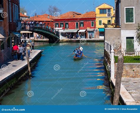 Murano Island Italy April 2018 Editorial Image Image Of