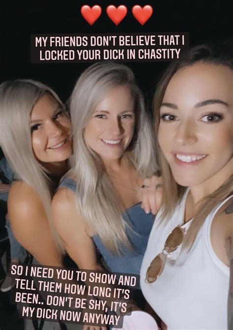 Show Her Friends How Big Of A Locked In Chastity Loser You Are