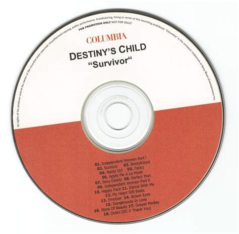 Destinys Child Survivor 2001 Cdr Discogs
