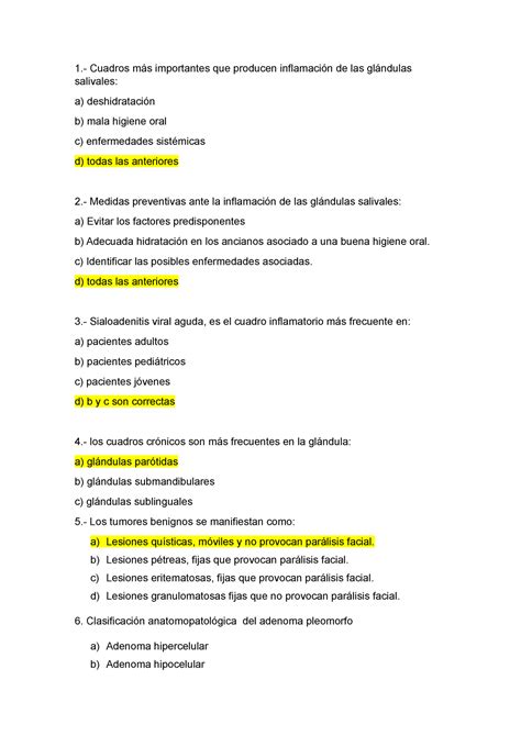 Preguntas Otorrino 1 Cuadros más importantes que producen