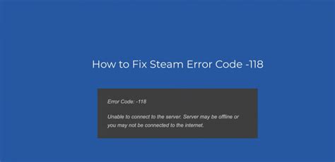 How To Fix Steam Error Code