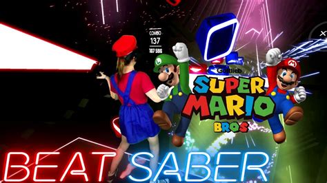 Beat Saber Super Mario Bros Theme Expert Full Combo Mixed