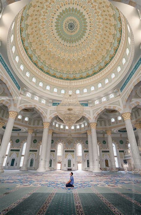 Hazret Sultan Mosque Nur Sultan Astana City Kazakhstan Mosque
