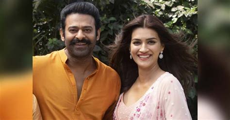 prabhas secretly goes down on his knees to propose kriti sanon couple to get engaged soon after
