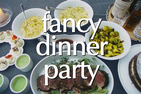 But vegetarians get plenty of practice in creativity. Dinner Party Tonight: Fancy Dinner Party - YouTube ...