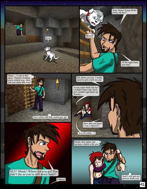 Minecraft The Awakening Pg41 By Tomboy Comics On Deviantart