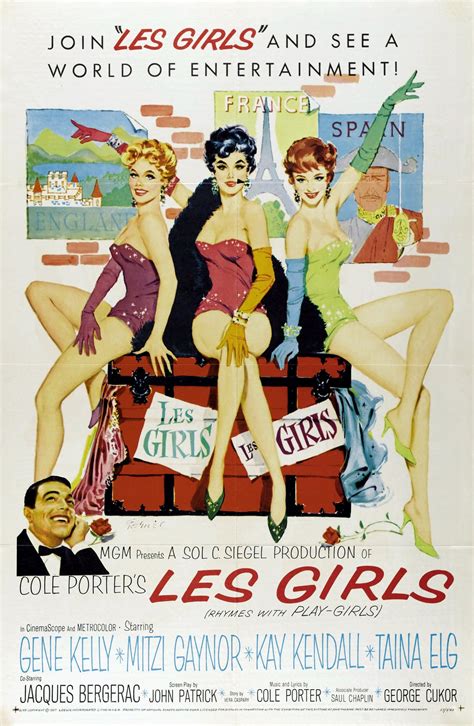 Les Girls Poster 2 高清原图海报 金海报 Goldposter