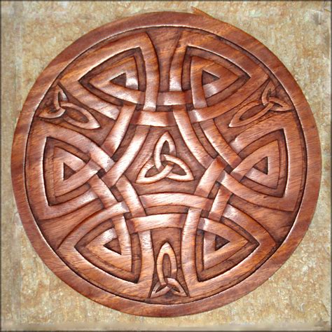Not originally a celtic symbol. CK-12 Celtic Knot | Celtic, Viking and Lamp Woodcraft Carvings