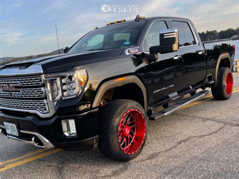 2020 Gmc Sierra 2500 Hd With 22x12 44 Tis 544rm And 33125r22 Toyo