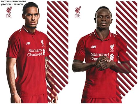 Red home jersey complete with gold crest has gone on sale to mark the. Liverpool FC 2018/19 New Balance Home Kit - FOOTBALL ...