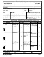 Dd Form 2977 Deliberate Risk Assessment Worksheet Examples