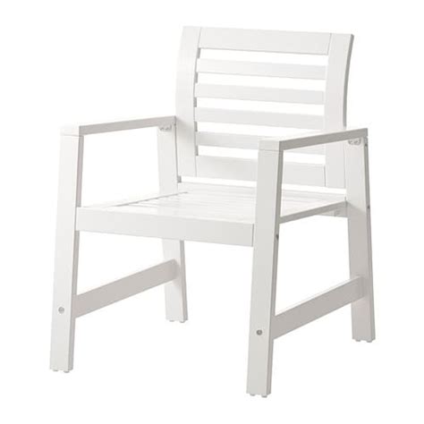Βρείτε όλα τα προϊόντα ικεα για την κατηγορία outdoor chairs. ÄPPLARÖ Chair with armrests, outdoor - white, - IKEA