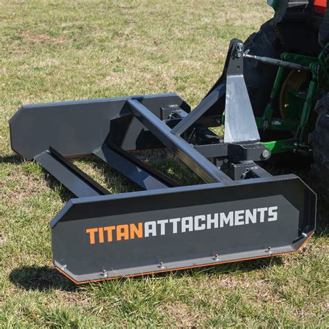 Titan Attachments 7 Ft Land Leveler And Grader For 3 Point Tractor Fits