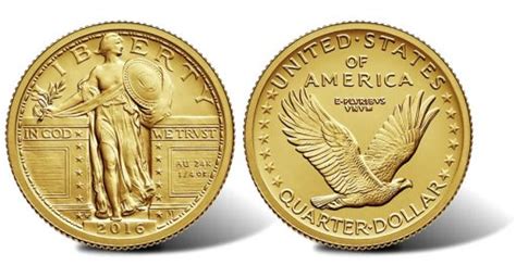 2016 Standing Liberty Centennial Gold Quarter Images Unveiled Coin News