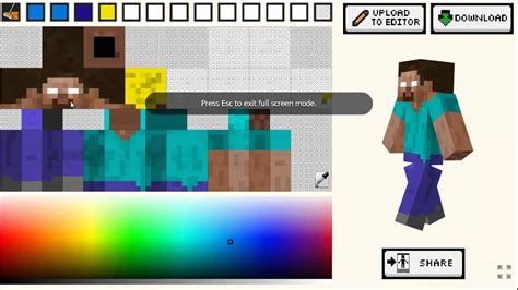 How To Create Your Own Minecraft Skin The Easiest Way W Commentary