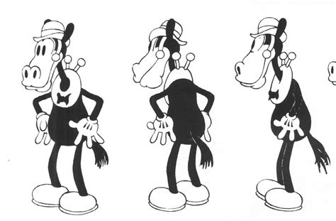 Horace Horsecollar Walt Disney Ub Iwerks Production Animation Model