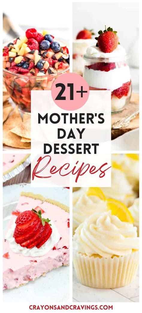 21 Mothers Day Dessert Ideas