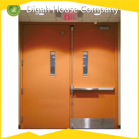 Double Swing Fire Rated Doors Double Leaf Fire Resisting Emergency Exit
