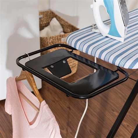 Adjustable Deluxe Ironing Board With Iron Rest