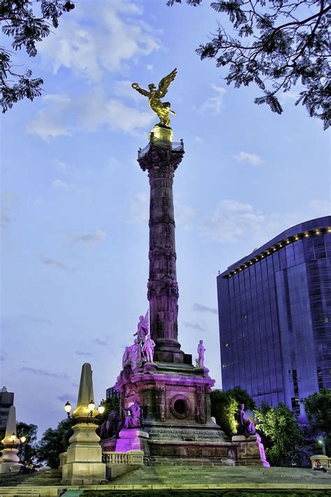 Angel De La Independencia Mexico City México City México Ciudad De