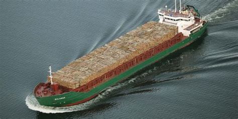 Vessel Drops Timber Tradewinds