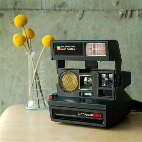 Polaroid Autofocus 660 600 Land Camera Vintage 80s By Vint