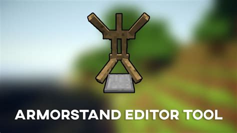 Armorstand Editor Tool Data Pack 1165 1132 Edit Armor Stand In